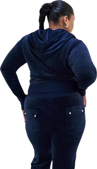 Actual product image Juicy Couture ZIP THROUGH HOODIE WITH ZIP PULL & JC - 102755 (XL)