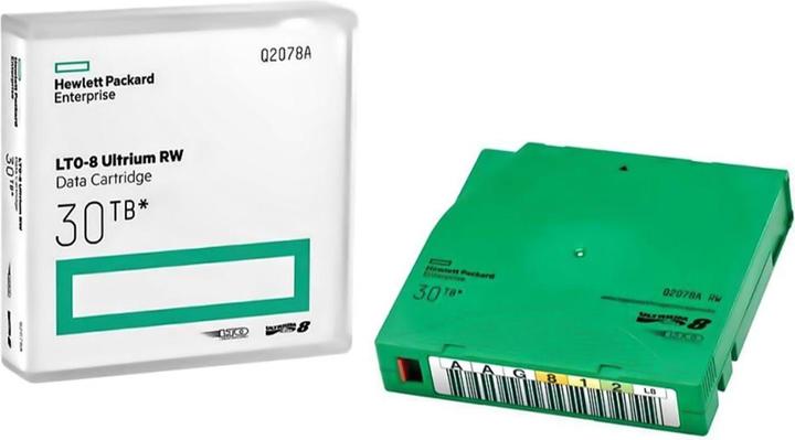 Produktbild HPE E LTO-8 Ultrium RW No Case Unlabelled Data Cartridge (LTO-8 Ultrium, 12000 GB)