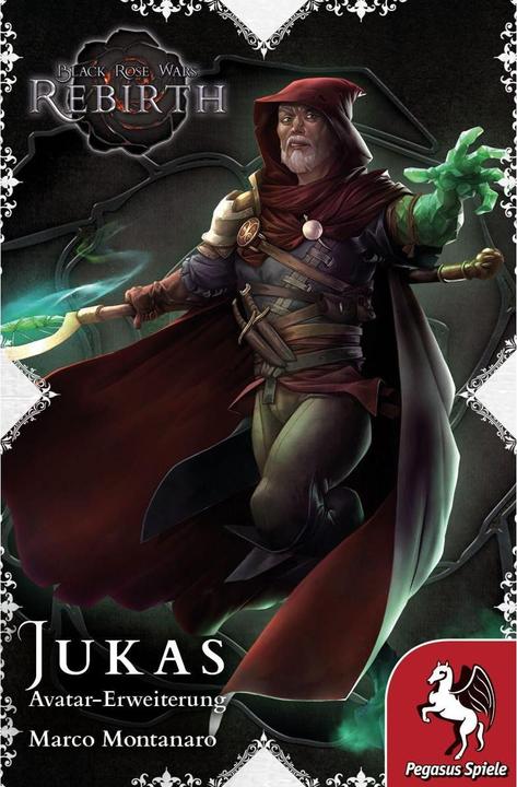 Produktbild Pegasus 56421G - Black Rose Wars - Rebirth: Jukas (Avatar-Erw.), Brettspiel, für 2-4 Sp., 10+ (Deutsch)