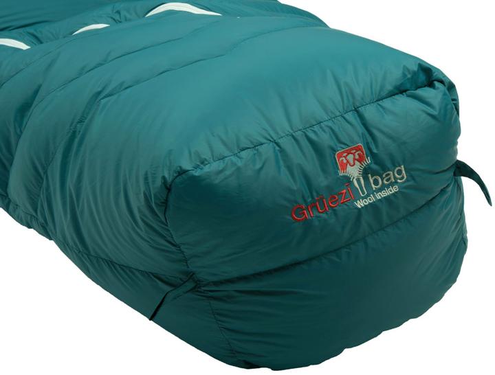 Actual product image Grüezi Bag Biopod DownWool Subzero 200 Sleeping Bag (230 cm)