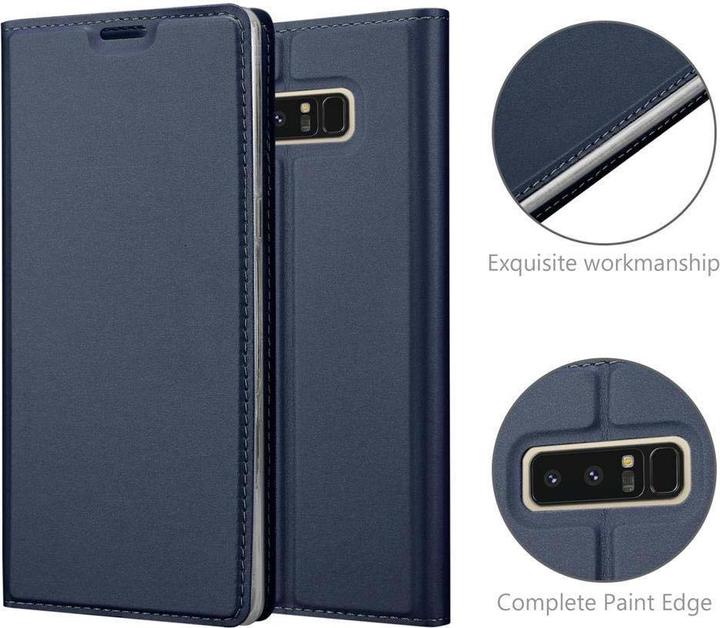 Actual product image Cadorabo Book Classy Style Cover (Samsung Galaxy Note 8)