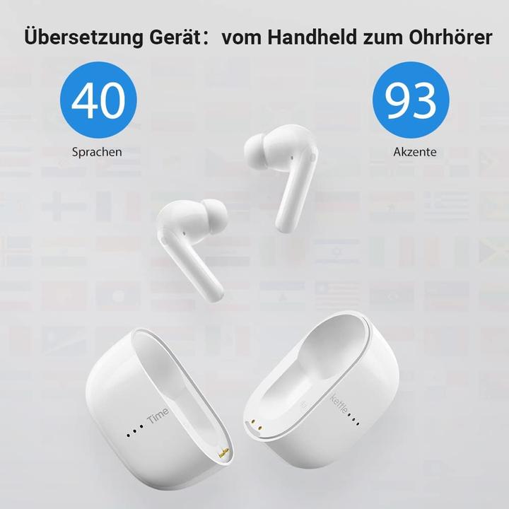 Produktbild Timekettle M3 Echtzeit-Übersetzer (ANC, 7.50 h, Kabellos)