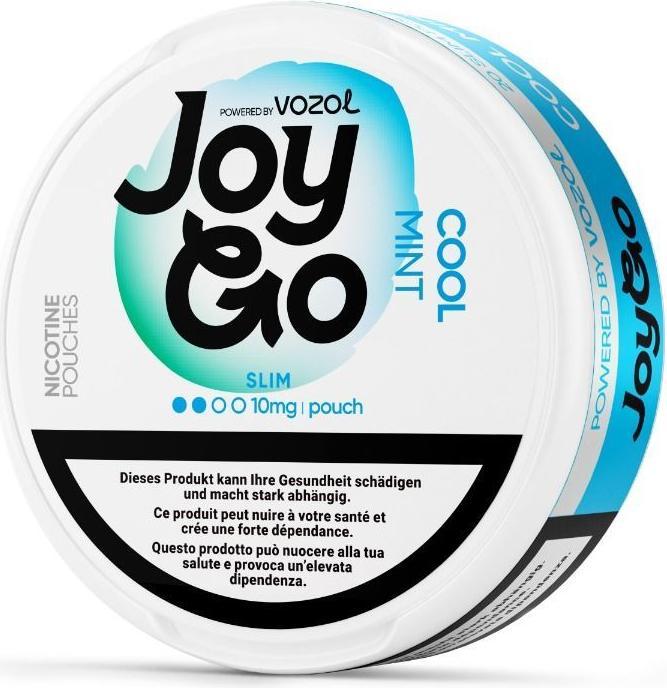 Image du produit Vozol Snus JoyGo - Cool Mint, 10mg (Pochettes de nicotine, 10 mg)