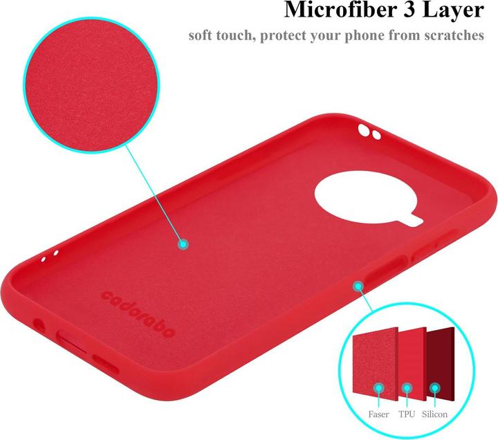 Immagine prodotto Cadorabo Copertura della cassa del silicone liquido TPU (Mi 10T Lite)