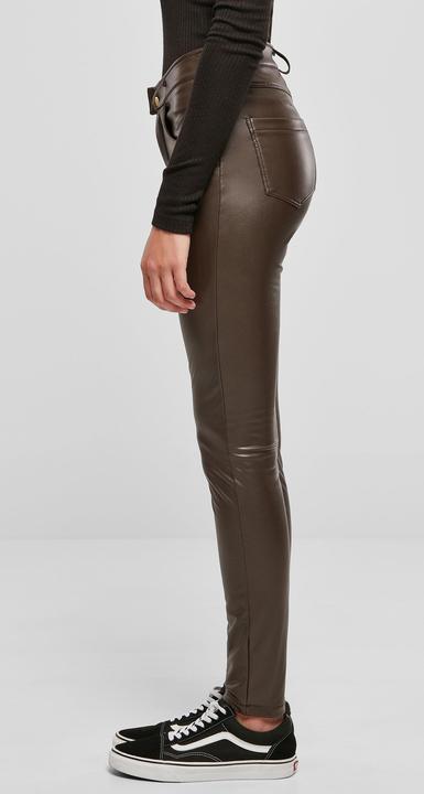Immagine prodotto Urban Classics Ladies Mid Waist Synthetic Leather Pants (27)