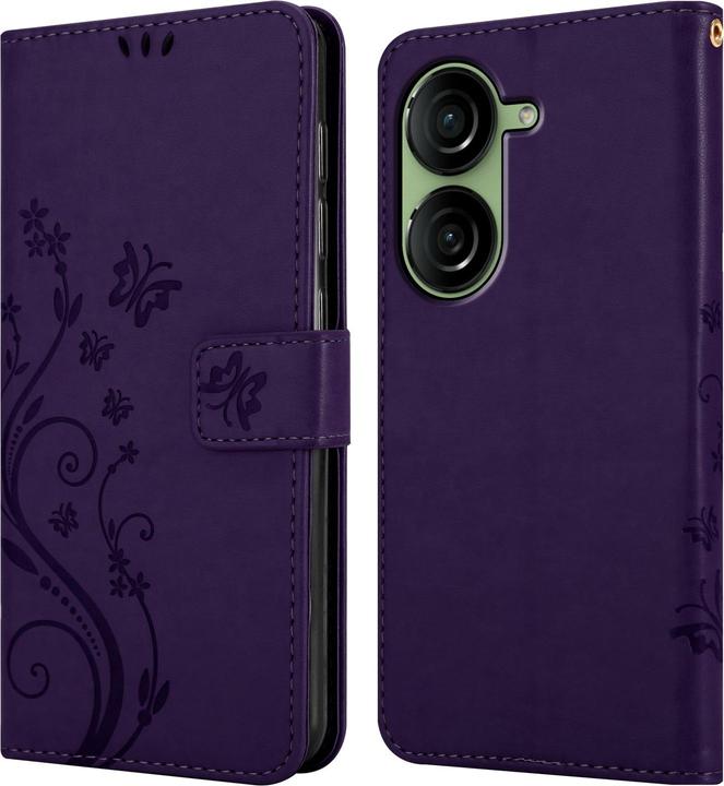 Immagine prodotto Cadorabo Custodia per Asus Zenfone 10 Flower Book (Asus Zenfone 10)