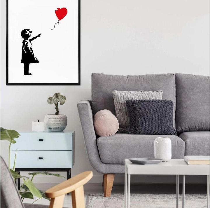 Immagine prodotto Trenddeko Poster Banksy (7,5 x 7,5 x 97,5 cm)