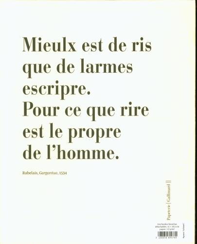 Immagine prodotto Gargantua : mégabloc 224 feuilles détachables (Francese, Rabelais François, 2019)