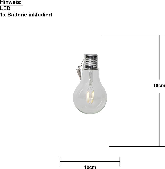 Actual product image Star Trading LED Lantern Fille Solar (5 lm, IP44)