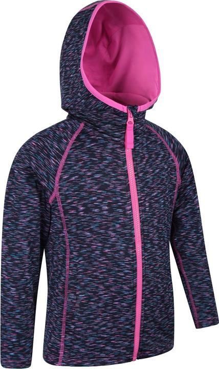 Image du produit Mountain Warehouse Sweat à capuche zippé à rayures Kayleigh II pour enfants et adolescents (146, 152)
