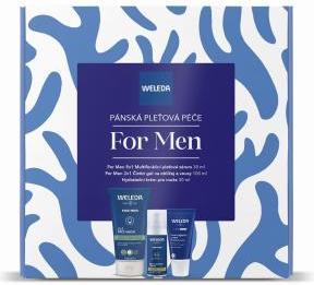 Produktbild Weleda Hautpflege-Geschenkset für Männer - 3 Stück (Gesichtspflege set)