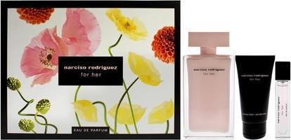 Produktbild Narciso Rodriguez FOR HER LOT 3 pcs (Parfum set)
