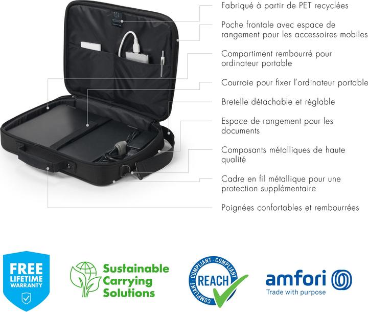 Productafbeelding Dicota Eco Multi Basis (17.30", Universeel)