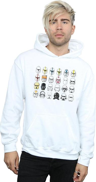 Produktbild Star Wars Trooper Helmets Kapuzenpullover (L)