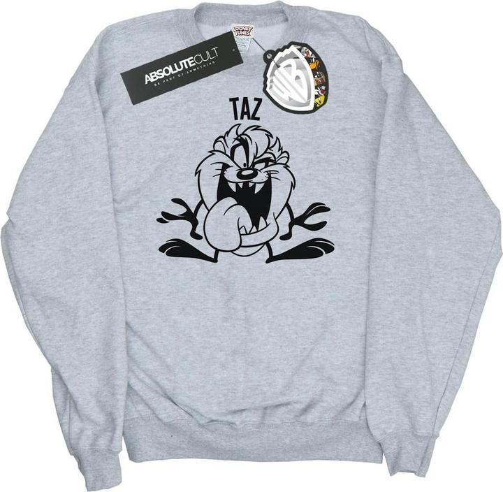Immagine prodotto Looney Tunes Taz Large Head Felpa Donna (M)