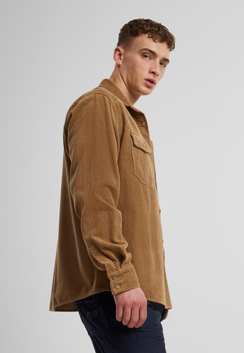 Produktbild Brandit Corduroy Classic Langarm-Shirt Grösse 6XL Farbe Kamel (6XL)