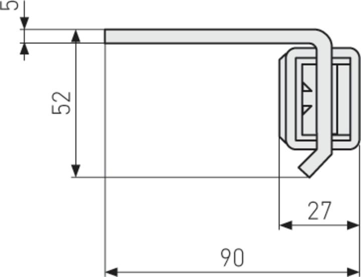Actual product image Abus Window locks