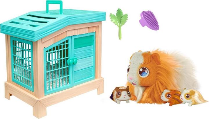 Produktbild Little Mama Surprise mit Stall und 3 Überraschungsbabys (33.10 cm)