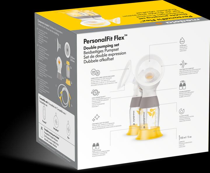 Actual product image Medela PersonalFit Flex double pump set