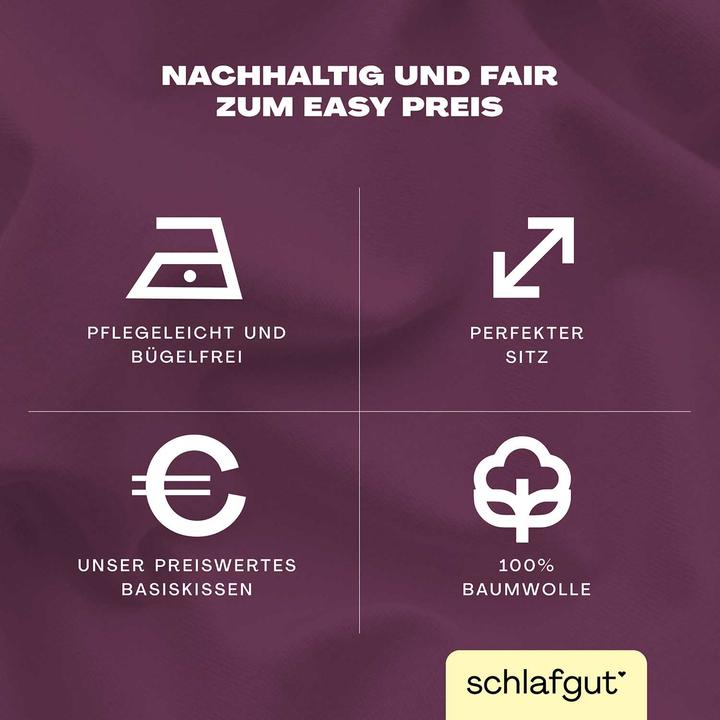Image du produit schlafgut Easy Jersey (Housse de couette, 40 x 80 cm)