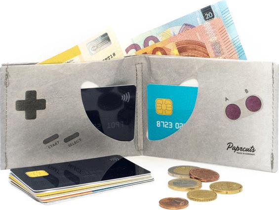 Image du produit Paprcuts Portefeuille RFID Game Boy