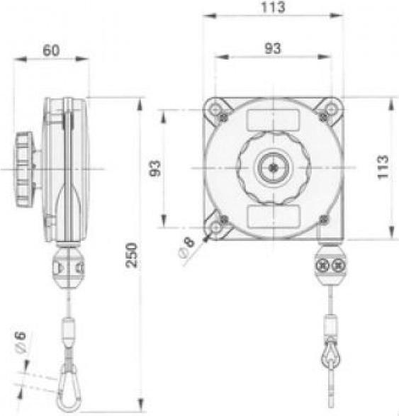 Produktbild Elmag Federzug-Balancer EPS 632