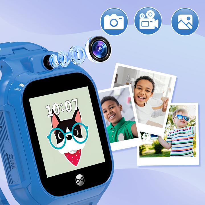 Actual product image Forever smartwatch GPS WiFi Kids See Me! 3 KW-320 blue