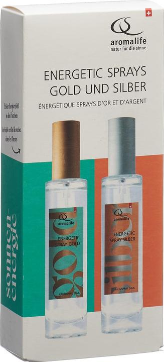 Actual product image Aromalife Geschenkset Energetic Spray Gold (Hair care set)