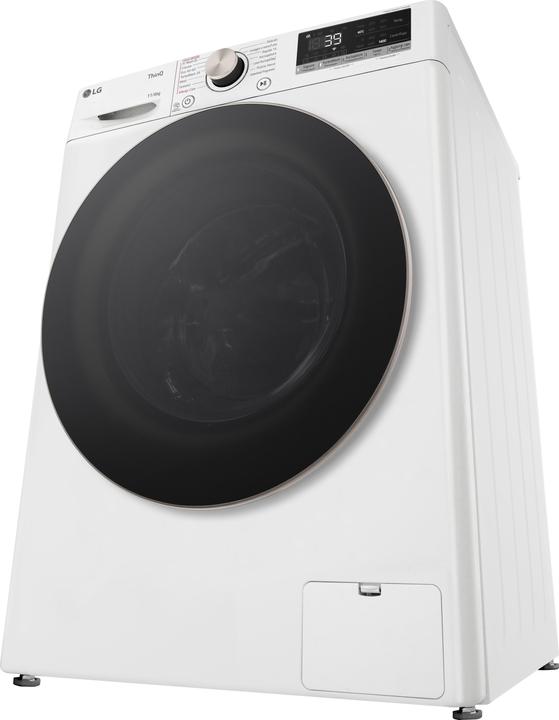 Immagine prodotto LG D4R7011TSWG lavasciuga Libera installazione Caricamento frontale Nero, Bianco D
