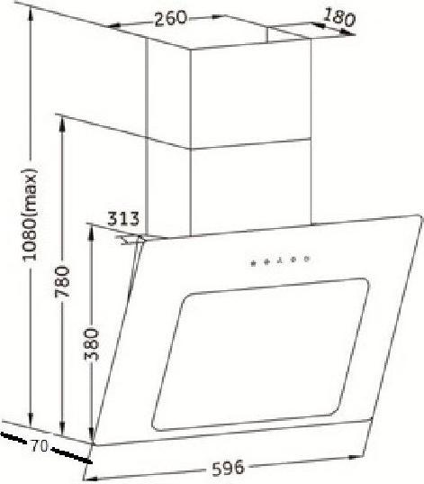 Image du produit PKM Hotte d'aspiration 9039X
