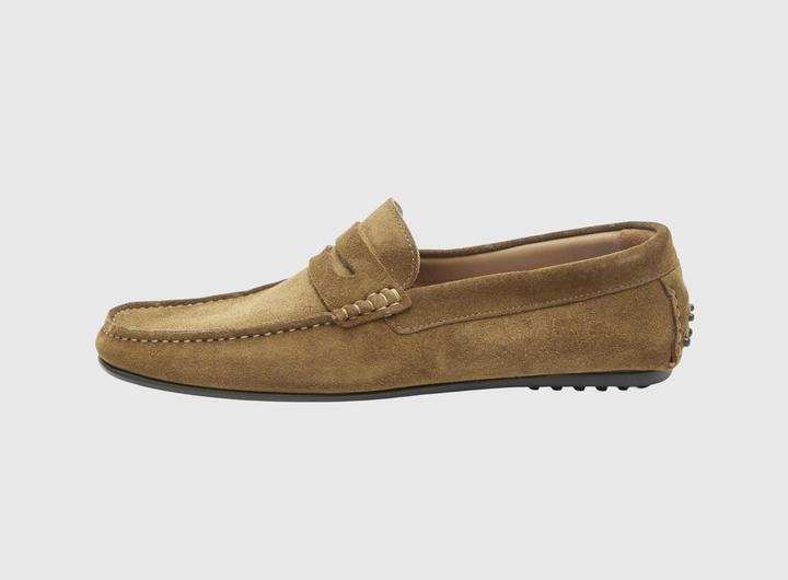 Produktbild Selected Homme Slhsergio Suede Penny Driving Shoe B (41)