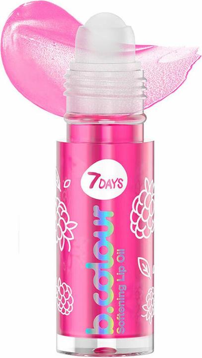 Produktbild 7Days Bcolour Softening Lip Oil 01 - Baby Blackberry, 4 ml (Rosa)