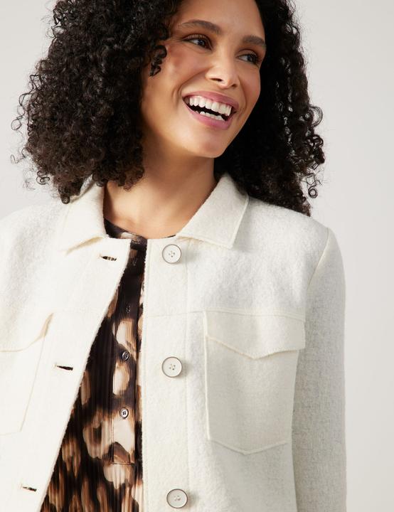 Immagine prodotto Gerry Weber Giacca blazer boxy in bouclé Blazer a maniche lunghe foderato - 63296 (46)