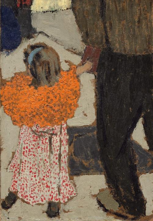 Actual product image Grafika Kids Edouard Vuillard: Child Wearing a Red Scarf, 1891 (12 pieces)