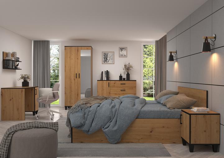 Actual product image ADRK Furniture Wardrobe POLA 06 (80 x 40 x 90 cm)