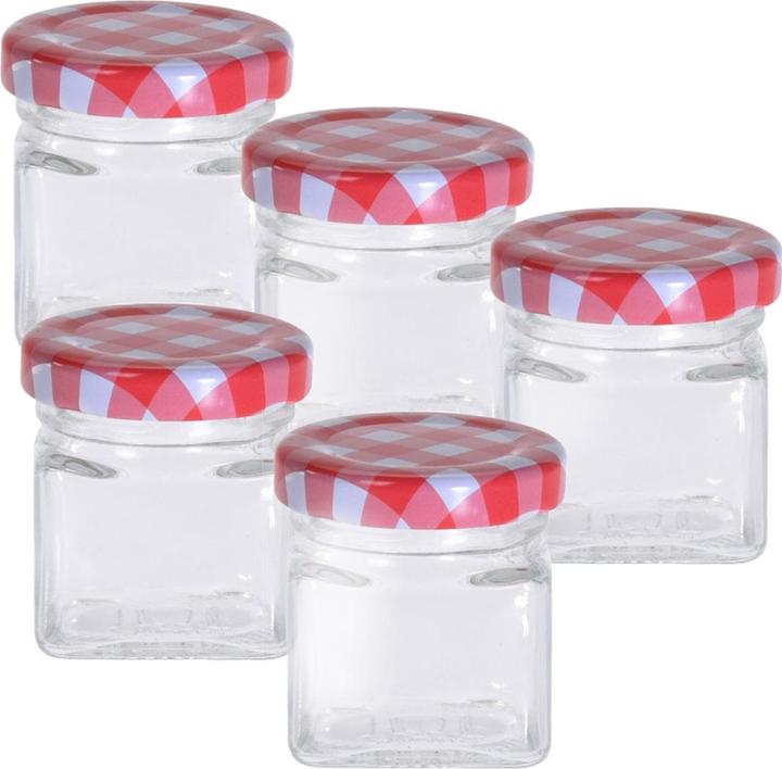 Immagine prodotto Eneroid Vasetti di conservazione, 5 pezzi, 50 ml (0.05 l)