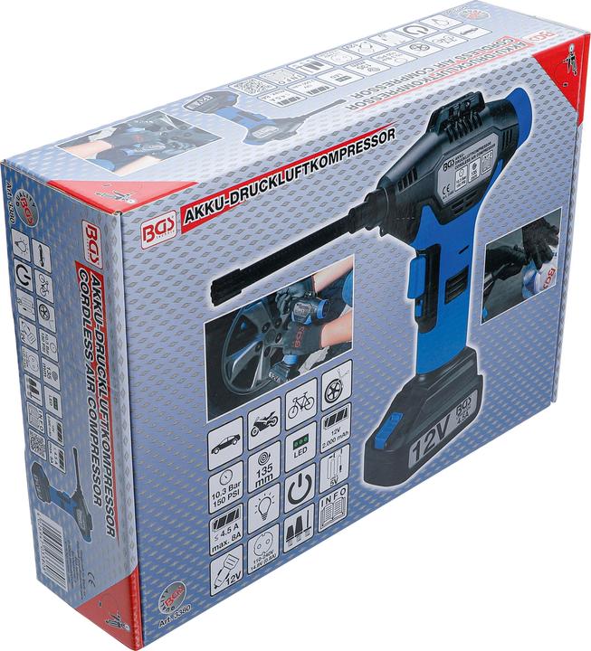 Immagine prodotto BGS Compressore d'aria a batteria (0.00 bar, 0 l)
