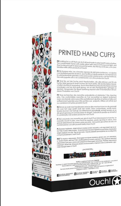 Image du produit Ouch! Manchettes imprimées - Style tatouage old school