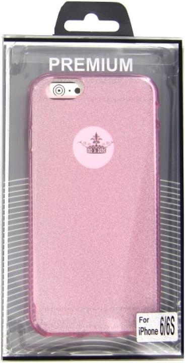 Produktbild OEM TPU Case Glitter iPhone 6 / 6S pink (Apple iPhone 6s, Apple iPhone 6)