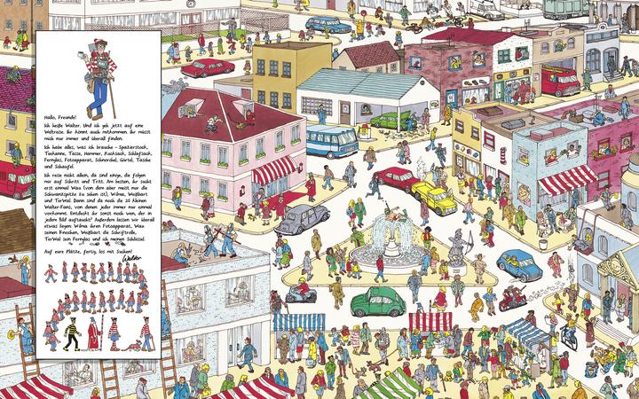 Actual product image Wo ist Walter? (German, Martin Handford, 2017)