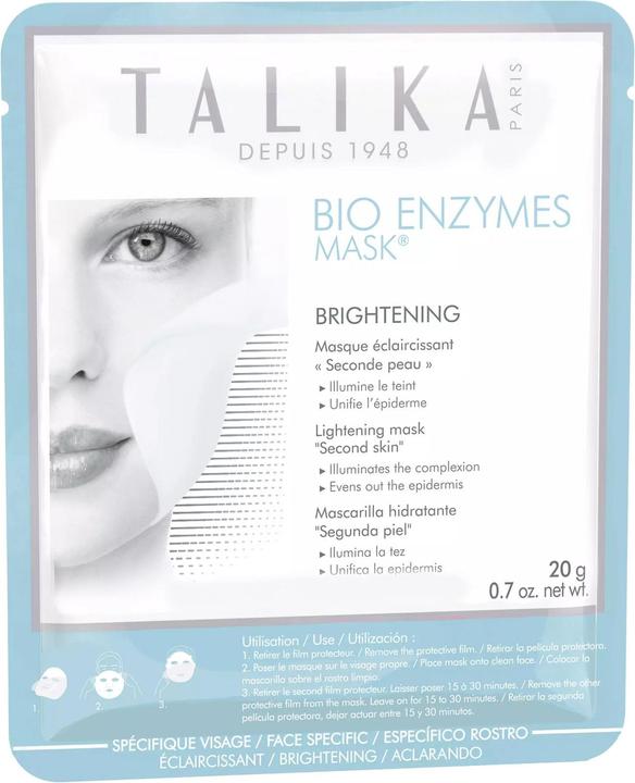 Actual product image Talika Bio enzymes brightening mask