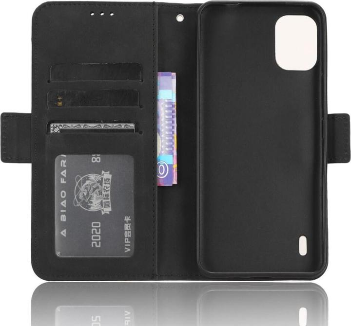 Image du produit Cover-Discount Nokia C12 - Étui avec de nombreux rangements pour cartes noir (Nokia C12)