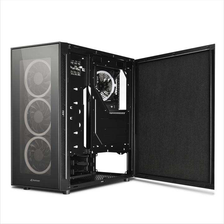 Actual product image Sharkoon TG5 RGB Silent (ATX, mATX, Mini-ITX)