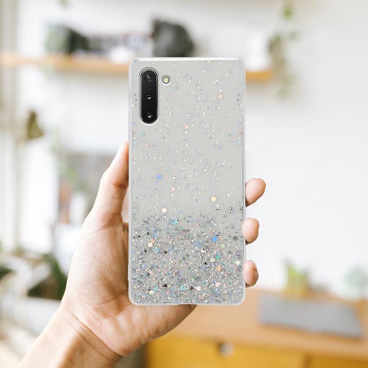 Produktbild Cadorabo TPU Cover funkelnder Glitter (Samsung Galaxy Note 10)