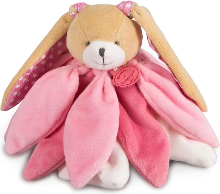 Image du produit Doudou et Compagnie Marionnette lapin en peluche Doudou