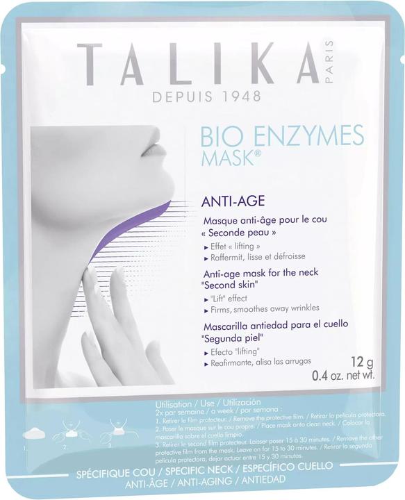 Immagine prodotto Talika Maschera collo agli enzimi bio - Maschera