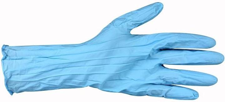 Actual product image Ansell Disposable gloves TouchNTuff® 92-670, 100 pcs, 0.13mm thick, size XL (9.5-10) blue (9.5, 10)