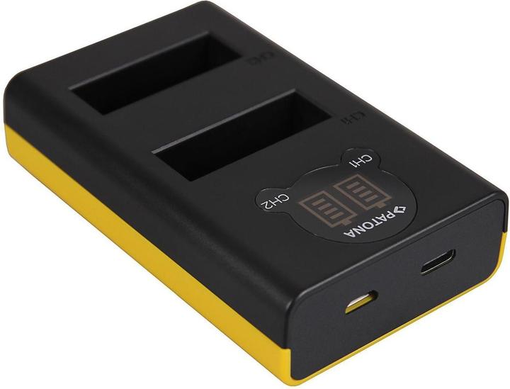 Patona Dual LCD USB Ladegerät (Charger)