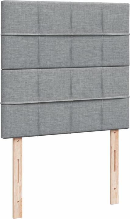 Immagine prodotto VidaXL Bo x letto a molle con materasso 90 x 190 cm in tessuto (90 x 190 cm, 90 x 190 cm)