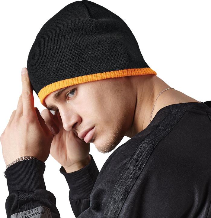 Actual product image Beechfield Two Tone Pull-On Beanie